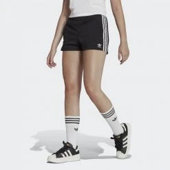 Γυναικεία Adidas Originals Women's 3-Stripes Shorts BLACK/WHITE