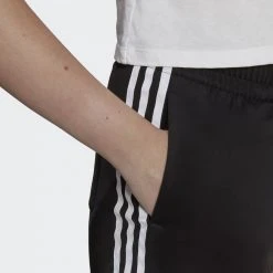 Γυναικεία Adidas Originals Women's 3-Stripes Shorts BLACK/WHITE -Γυναικεία Ρούχα Εκπτώσεις adidas originals 3 str short 3