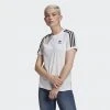 Γυναικεία Adidas Originals 3-Stripes Γυναικείο T-Shirt WHITE -Γυναικεία Ρούχα Εκπτώσεις adidas originals 3 stripes tee 10