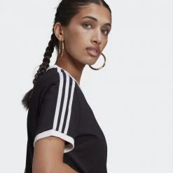 Γυναικεία Adidas Originals 3-Stripes Γυναικείο T-Shirt BLACK 8 Γυναικεία Adidas Originals 3-Stripes Γυναικείο T-Shirt BLACK -Γυναικεία Ρούχα Εκπτώσεις adidas originals 3 stripes tee 18