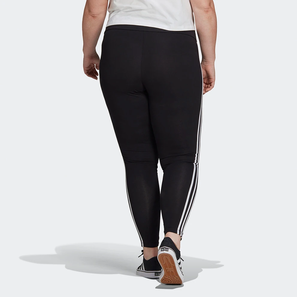 Γυναικεία Adidas Originals Adicolor Classics 3-Stripes Plus Size Γυναικείο Κολάν BLACK 2 Γυναικεία Adidas Originals Adicolor Classics 3-Stripes Plus Size Γυναικείο Κολάν BLACK - Image 2