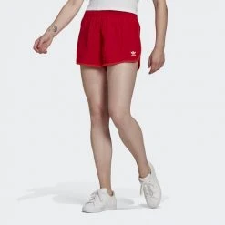 Γυναικεία Adidas Originals Adicolor Classics 3-Stripes Γυναικείο Σορτς SCARLE