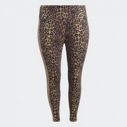 Γυναικεία Adidas Originals 7/8 Leggings Plus Size Γυναικείο Κολάν BLACK/MULTCO -Γυναικεία Ρούχα Εκπτώσεις adidas originals 7 8 leggings 2