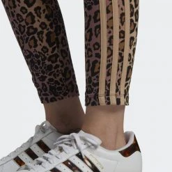 Γυναικεία Adidas Originals 7/8 Γυναικείο Κολάν BLACK/MULTCO -Γυναικεία Ρούχα Εκπτώσεις adidas originals 7 8 leggings 7