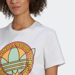 Γυναικεία Adidas Originals Summer Surf Γυναικείο T-Shirt WHITE -Γυναικεία Ρούχα Εκπτώσεις adidas originals bf tshirt 12