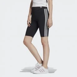 Γυναικεία Adidas Originals Γυναικείο Ποδηλατικό Σορτς BLACK/WHITE -Γυναικεία Ρούχα Εκπτώσεις adidas originals biker short 2