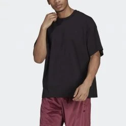 Γυναικεία Adidas Originals Adicolor Trefoil Unisex T-Shirt Black -Γυναικεία Ρούχα Εκπτώσεις adidas originals c tee 22