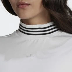 Adidas Originals Γυναικεία Μπλούζα με Μακρύ Μανίκι BLACK/WHITE -Γυναικεία Ρούχα Εκπτώσεις adidas originals ess dye hoodie 3