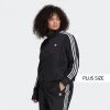 Adidas Originals Adicolor Classics Firebird Primeblue Γυναικεία Plus Size Ζακέτα Black -Γυναικεία Ρούχα Εκπτώσεις adidas originals firebird tt pb