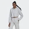 Adidas Originals Crop Loungewear Γυναικεία Ζακέτα LGREYH