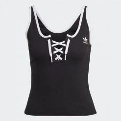 Γυναικεία Adidas Originals Laced Tanktop Black -Γυναικεία Ρούχα Εκπτώσεις adidas originals laced tanktop 2