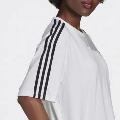 Γυναικεία Adidas Originals Oversized Γυναικείο T-shirt WHITE -Γυναικεία Ρούχα Εκπτώσεις adidas originals oversized tee 5