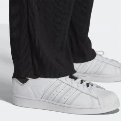Γυναικεία Adidas Originals Adicolor Plisse Γυναικείο Jogger Παντελόνι Φόρμας BLACK -Γυναικεία Ρούχα Εκπτώσεις adidas originals pants 31