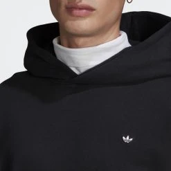 Γυναικεία Adidas Originals Premium Essentials Unisex Μπλούζα με Κουκούλα Black -Γυναικεία Ρούχα Εκπτώσεις adidas originals premium hoody 13