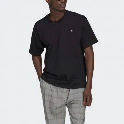 Γυναικεία Adidas Originals Adicolor Premium Unisex T-shirt BLACK -Γυναικεία Ρούχα Εκπτώσεις adidas originals premium tee 3