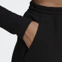 Γυναικεία Adidas Originals Γυναικείο Παντελόνι Φόρμας Black -Γυναικεία Ρούχα Εκπτώσεις adidas originals rib cuffed pant 11