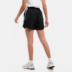 Γυναικεία Adidas Originals Adicolor Γυναικείο Σορτς BLACK/WHITE -Γυναικεία Ρούχα Εκπτώσεις adidas originals short 3