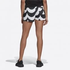 Γυναικεία Adidas Originals Marimekko Γυναικείο Σορτς BLACK/WHITE -Γυναικεία Ρούχα Εκπτώσεις adidas originals short 7