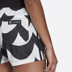 Γυναικεία Adidas Originals Marimekko Γυναικείο Σορτς BLACK/WHITE -Γυναικεία Ρούχα Εκπτώσεις adidas originals short 9