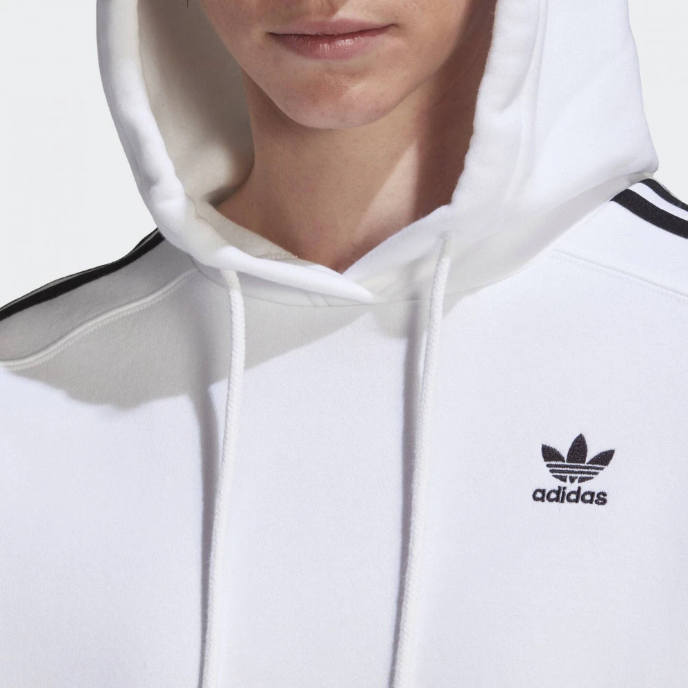 Adidas Originals Adicolor Classics Crop Γυναικεία Μπλούζα με Κουκούλα WHITE 5 Adidas Originals Adicolor Classics Crop Γυναικεία Μπλούζα με Κουκούλα WHITE - Image 5
