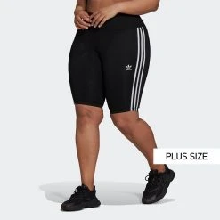 Γυναικεία Adidas Originals Αdicolor Classics Primeblue Plus-Size Γυναικείο Biker Shorts BLACK