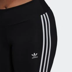 Γυναικεία Adidas Originals Αdicolor Classics Primeblue Plus-Size Γυναικείο Biker Shorts BLACK -Γυναικεία Ρούχα Εκπτώσεις adidas originals short tight 3