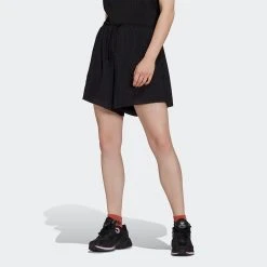 Γυναικεία Adidas Originals Adicolor Plisse Γυναικείο Σορτς Black