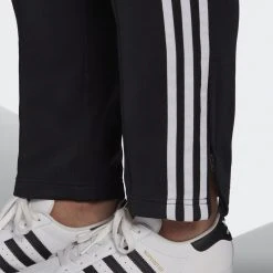 Γυναικεία Adidas Originals Γυναικείο Plus Size Παντελόνι Φόρμας BLACK/WHITE -Γυναικεία Ρούχα Εκπτώσεις adidas originals sst pants pb 20
