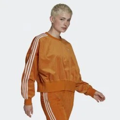 Γυναικεία Adidas Originals Adicolor Classics Corded Velour Oversized Γυναικείο Φούτερ FOCORA -Γυναικεία Ρούχα Εκπτώσεις adidas originals sweatshirt 31