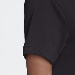 Adidas Originals Trefoil Essentials Γυναικεία Μπλούζα BLACK -Γυναικεία Ρούχα Εκπτώσεις adidas originals t shirt 5