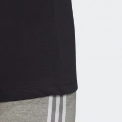 Adidas Originals Trefoil Essentials Γυναικεία Μπλούζα BLACK -Γυναικεία Ρούχα Εκπτώσεις adidas originals t shirt 6
