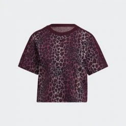 Γυναικεία Adidas Originals All Over Print Γυναικείο T-Shirt MAROON/MULTCO -Γυναικεία Ρούχα Εκπτώσεις adidas originals t shirt aop 7