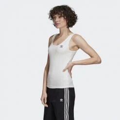 Γυναικεία Adidas Originals Women's Tank Top WHITE/BLACK -Γυναικεία Ρούχα Εκπτώσεις adidas originals tank top 41