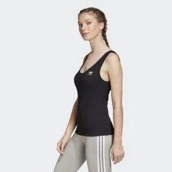 Γυναικεία Adidas Originals Women's Tank Top BLACK/WHITE -Γυναικεία Ρούχα Εκπτώσεις adidas originals tank top 48