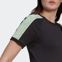 Γυναικεία Adidas Originals Γυναικείο T-Shirt Black -Γυναικεία Ρούχα Εκπτώσεις adidas originals tape tee 5