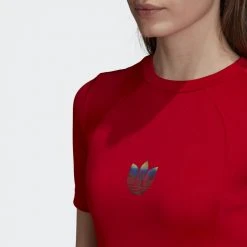 Adidas Originals Adicolor Γυναικεία Μπλούζα SCARLE -Γυναικεία Ρούχα Εκπτώσεις adidas originals tee 100