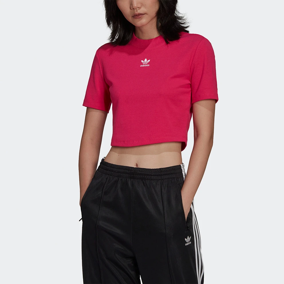 Γυναικεία Adidas Originals Adicolor Essentials Rib Γυναικείο Crop Top REAMAG 4 Γυναικεία Adidas Originals Adicolor Essentials Rib Γυναικείο Crop Top REAMAG - Image 4