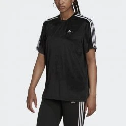 Γυναικεία Adidas Originals Adicolor Γυναικείο T-Shirt BLACK -Γυναικεία Ρούχα Εκπτώσεις adidas originals tee 41