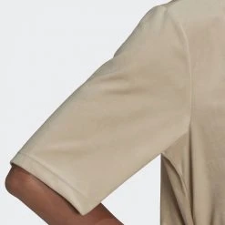 Γυναικεία Adidas Originals Adicolor Velour Γυναικείο T-Shirt DUSSAN -Γυναικεία Ρούχα Εκπτώσεις adidas originals tee 54