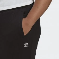 Γυναικεία Adidas Originals Adicolor Essentials Plus Size Γυναικείο Παντελόνι Φόρμας BLACK -Γυναικεία Ρούχα Εκπτώσεις adidas originals track pant 19