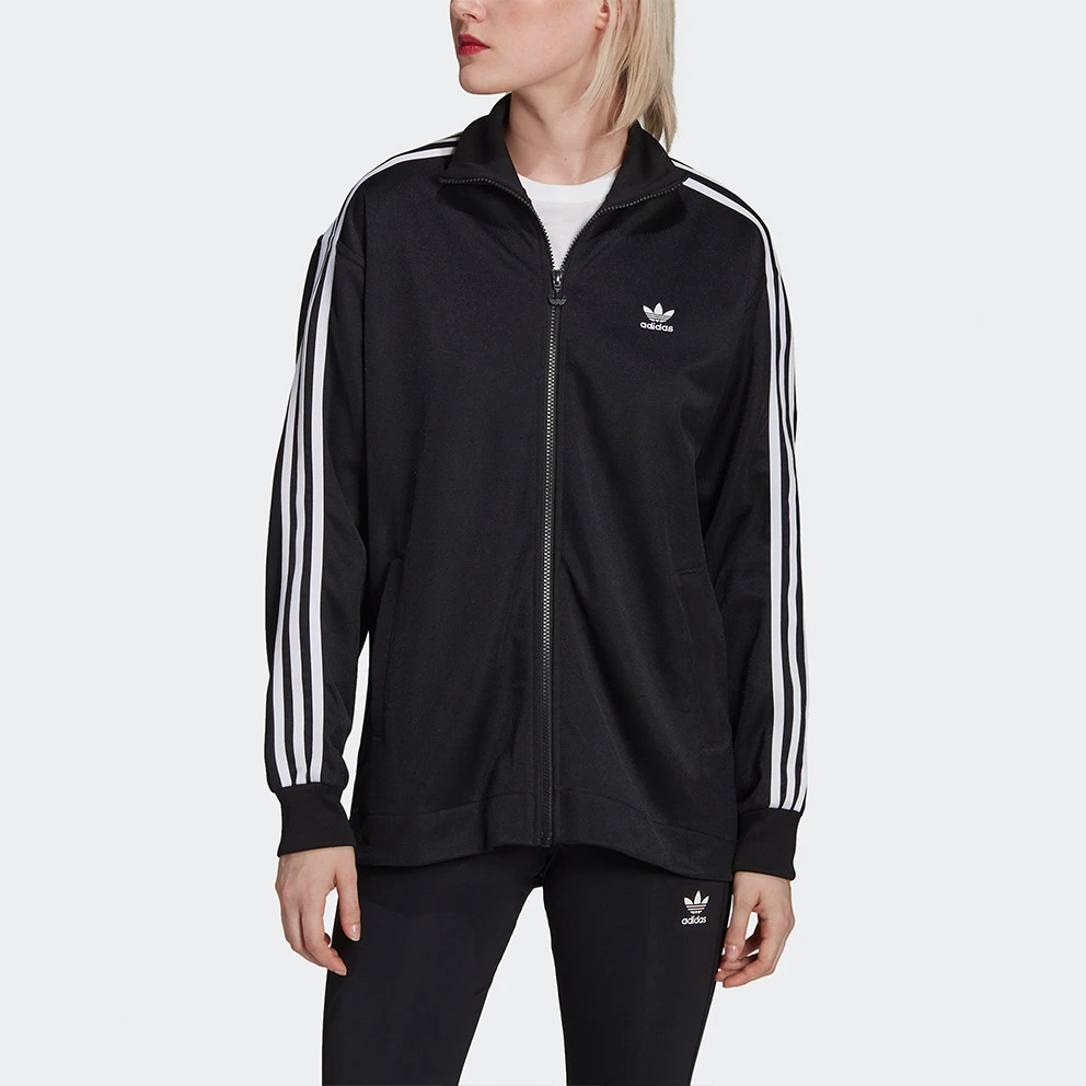 Adidas Originals Adicolor Γυναικεία Ζακέτα BLACK 4 Adidas Originals Adicolor Γυναικεία Ζακέτα BLACK - Image 4