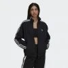 Adidas Originals Classics Lock-Up Γυναικεία Ζακέτα Black -Γυναικεία Ρούχα Εκπτώσεις adidas originals track top 38