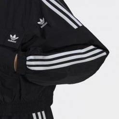 Adidas Originals Adicolor Disrupted Γυναικεία Ζακέτα BLACK -Γυναικεία Ρούχα Εκπτώσεις adidas originals track top 47
