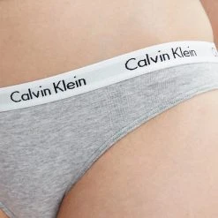Calvin Klein Bikini 3-Pack Γυναικεία Εσώρουχα CORAL COR/CYBER GREEN/GREY -Γυναικεία Ρούχα Εκπτώσεις calvin klein bikini 3pk 10