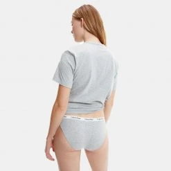 Calvin Klein Bikini 3-Pack Γυναικεία Εσώρουχα CORAL COR/CYBER GREEN/GREY -Γυναικεία Ρούχα Εκπτώσεις calvin klein bikini 3pk 9