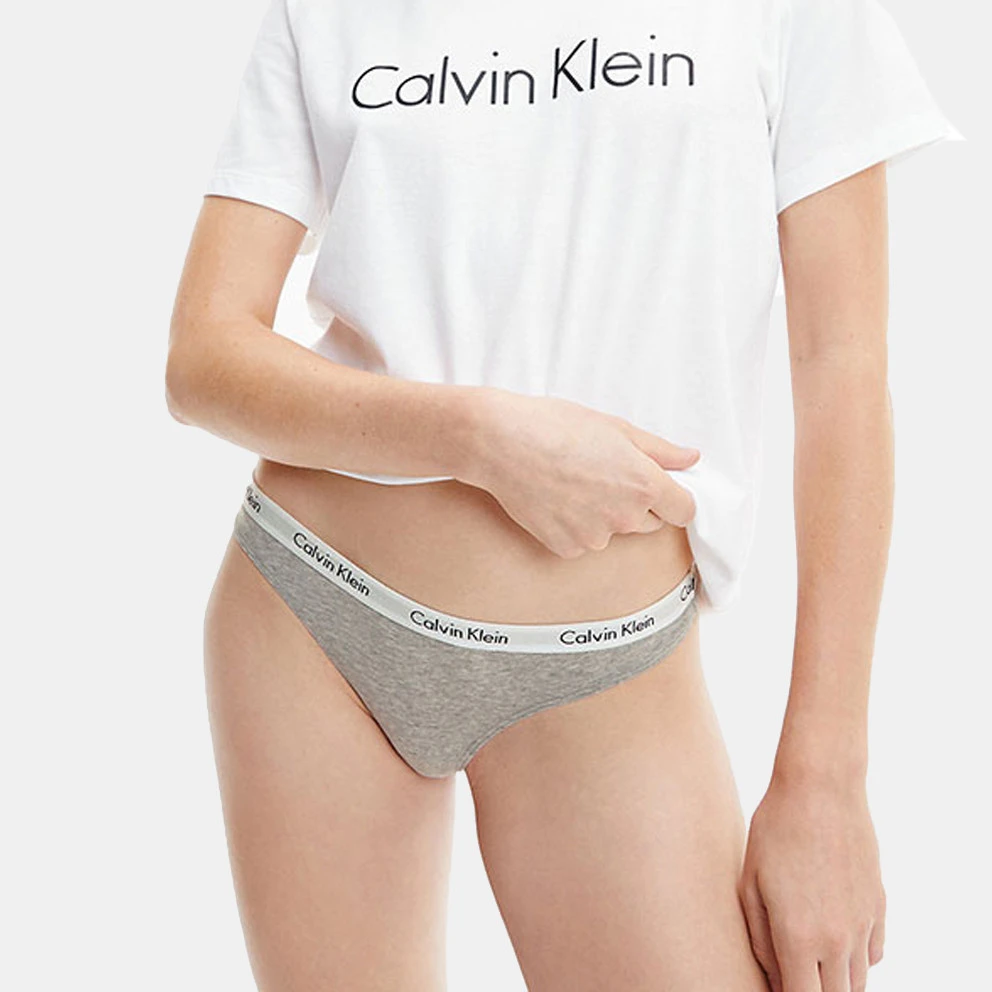 Γυναικεία Calvin Klein Thong 3-Pack Γυναικείο Εσώρουχο CORAL COR/CYBER GREEN/GREY 2 Γυναικεία Calvin Klein Thong 3-Pack Γυναικείο Εσώρουχο CORAL COR/CYBER GREEN/GREY - Image 2