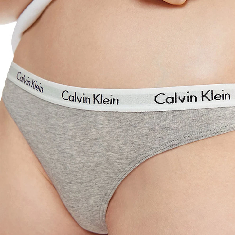Γυναικεία Calvin Klein Thong 3-Pack Γυναικείο Εσώρουχο CORAL COR/CYBER GREEN/GREY 4 Γυναικεία Calvin Klein Thong 3-Pack Γυναικείο Εσώρουχο CORAL COR/CYBER GREEN/GREY - Image 4