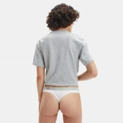 Calvin Klein Thong 3-Pack Γυναικεία Εσώρουχα TAPESTRY TEAL/WHITE/CITRINA -Γυναικεία Ρούχα Εκπτώσεις calvin klein thong 3pk 8