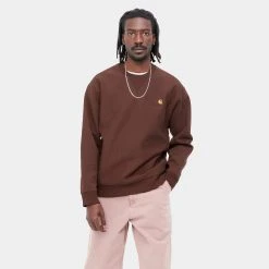 Γυναικεία Carhartt WIP American Script Ανδρικό Φούτερ Ale
