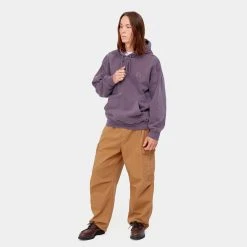 Γυναικεία Carhartt WIP Vista Ανδρική Μπλούζα με Κουκούλα Dark Plum -Γυναικεία Ρούχα Εκπτώσεις carhartt wip hooded vista sweat 8
